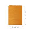400 PCs Brown Paper Cover | 17 cm X 21 cm | 50 GSM | Medicine Cover | Paper Bags for Multi-Purpose Use | Carry Bags | Kraft Paper Pouch | Pack of 400 view 4