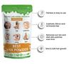 Wax powder for hair removal for women, Hair Removal Powder (100g) - 10 Minute Full Body Wax: Easy and Convenient Hair Removal Solution : Herbal Face Wax Powder for Women waxing powder(Sandalwood) view 4