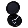 LICHTS Portable Retainer Case Oral Organizer Durable Dentures Storage Boxes black view 1