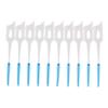 LICHTS 40x Silicone Interdental Toothpick Dental Floss Teeth Clean Brush Oral Care view 1