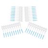 LICHTS 40x Silicone Interdental Toothpick Dental Floss Teeth Clean Brush Oral Care view 3
