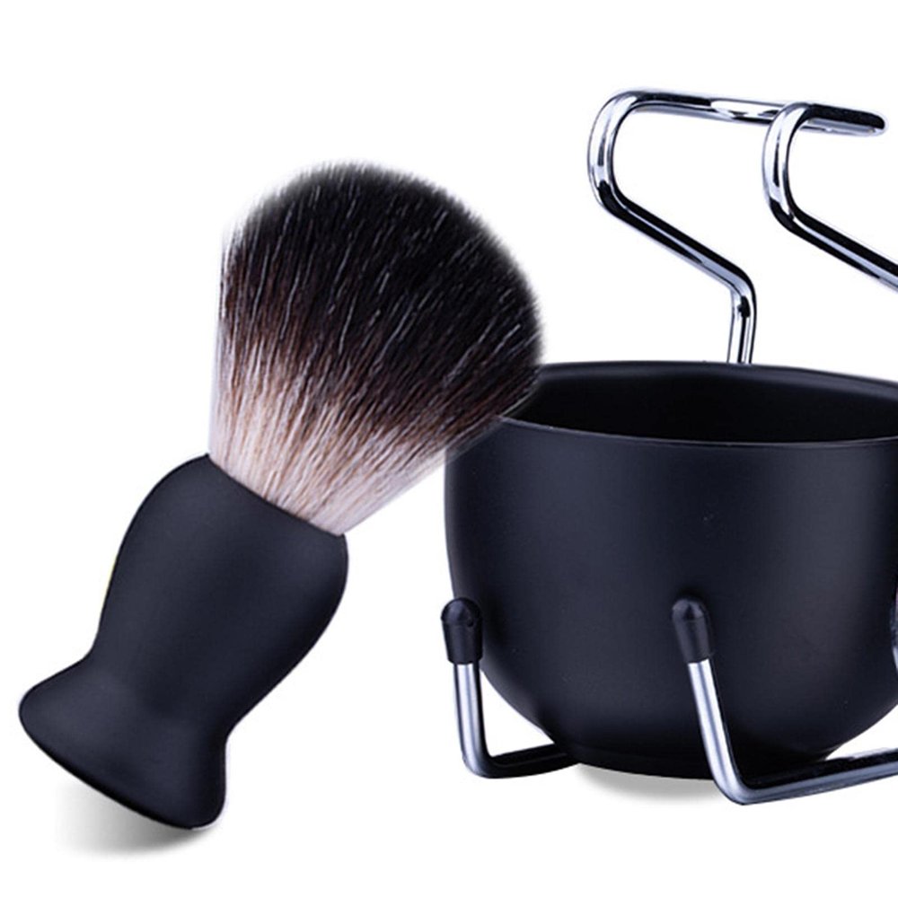 LICHTS Shaving Brush Set Bowl Stand Brush Present for Home Mustache Thanksgiving Bowl Stand Brush