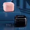 LICHTS Denture Case w/Strainer Basket Bath Cleaning Soaking for Night Guard Pink view 2