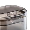 LICHTS Tportable Denture Case Container Waterproof Drain Organizer Holder Soaking Black view 1