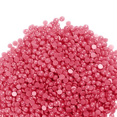 LICHTS Depilatory Hard Wax Beans for Leg Arm Hair Removal Women Men Rose 100g