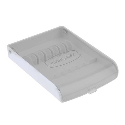 LICHTS Dustproof Box Case for Water Flossers Oral Irrigator Replacement Jet Tips