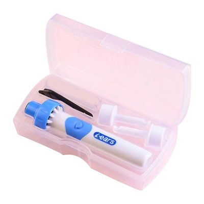 LICHTS Electric Cordless Vacuum Ear Cleaner Wax Remover Safety Painless Cleaning