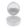 LICHTS Mouth Guard Case Orthodontic Retainer Box Denture Storage Container White view 1