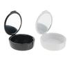 LICHTS Mouth Guard Case Orthodontic Retainer Box Denture Storage Container White view 2