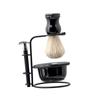 LICHTS Shaving Kit for Men Elegant Premium Soap Bowl Mug Shaving Brush Stand Holder view 2