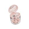 LICHTS Denture Case Retainer Case Orthodontic Denture Cup for Dentures Traveling Pink view 4