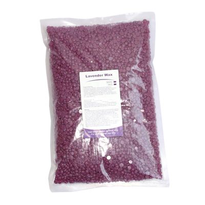 LICHTS 500g Hard Wax Bean Hair Removal Bikini Depilatory No Strip Pellet Violet