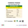Bhoj Masale Turmeric Powder 200GM | Haldi Powder Raw For Cooking | Indian Spices | No Artificial Colors And Preservatives view 2