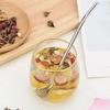 Nidy 2 Pieces Stainless Steel Yerba Mate Tea Straws 6Inch Bombillas for Mate Gourd Drinking Reusable Drink Straws with Filter Spoon view 3