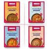 HOCCO Ready To Eat Combo Pack of 4 (Jain Mumbai Bhaji, Jain Dal Makhani, Jain Smoked Paneer & Jain Chana Masala) | Just Heat & Eat | Meal Ready In 5 Minutes | Microwave-Able | Serves 2-300g Each view 1