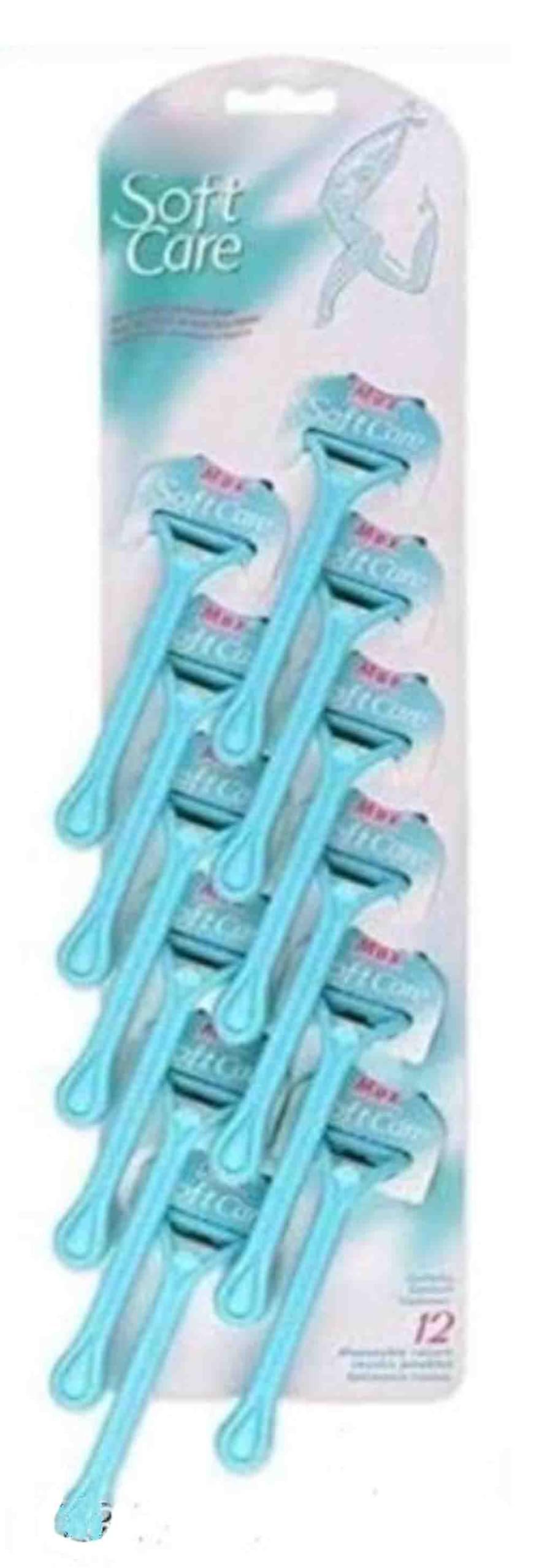 Heeva Creation Women's Disposable Soft Rrazors Pack Of 12 pcs.(Colour- Multicolor).