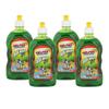 HELPER Dish Wash Gel Non Toxic | Eco-Friendly | Removes Tough Grease | No Residue | Lemon (Green) | Pack of 4 | 500ml Each view 1