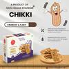 SAHU GAJAK BHANDAR Peanut Chikki 500g | Groundnut Gud Patti | Moongfali Jaggery Sweet | Chikki Bar | Made with Cow Ghee | Rajasthani Snack view 4