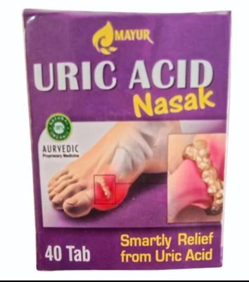 ayufresh mayur Uric acid nasak 40t (pack of 2)