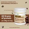 Lifespan Protein Powder | Plant Based Pea Protein Powder with Multivitamin | Minerals, Superfoods, Digestive Enzymes Belgian (Chocolate Flavour- 200 g) view 2