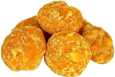 AWADH Natural Jaggery 1KG | Vellam, Gur, Gud |. Natural Chemical Free and No Preservatives | Whole Round Shape Gur Jaggery - (New Crop)