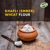 AADHYAA KHAPLI (EMMER) WHEAT FLOUR | High Dietary Fiber for Easy Digestion | Stoneground Emmer Wheat Flour - 1.5KG PACK view 4