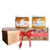 Big Bear Farms Celebrations Gift Box Of 3 With Caramel Toffee (300g), Peach Jam (350g), Three Citrus Marmalade (350g), Festive Gifting to Friends, Relatives view 1