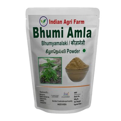 Iagrifarm Bhumi Amla powder - 950 gram - Bhumyamalaki/Keelanelli/Nela usiri Powder