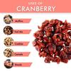 Agrogreen Californian Dried and Sweet Sliced Cranberries - Cranberry Dry Fruit Without Sugar Immunity Booster, High Nutrient and Antioxidant - (1 KG) view 3
