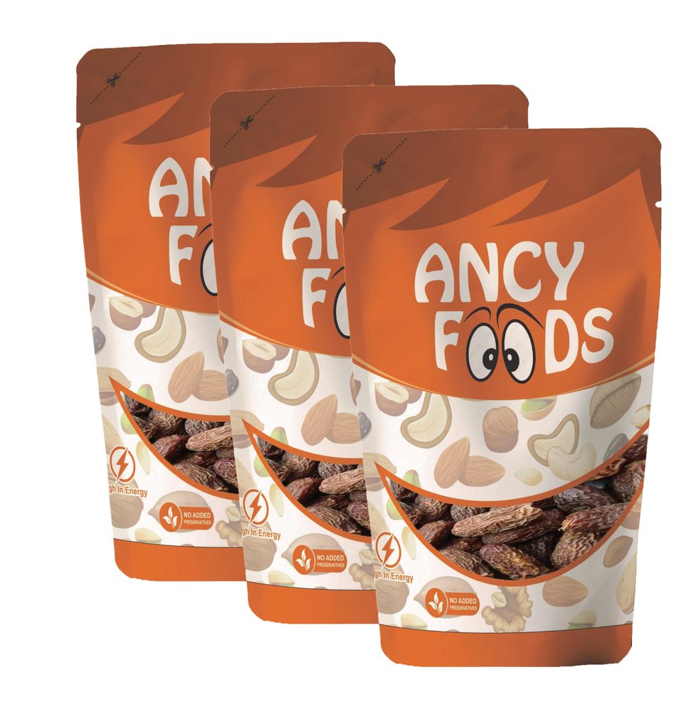 Ancy Foods Dried Fruits Nuts And Seeds (Dried Lal Chuara/Lal Sukha Khajoor, 750g (3x250g))