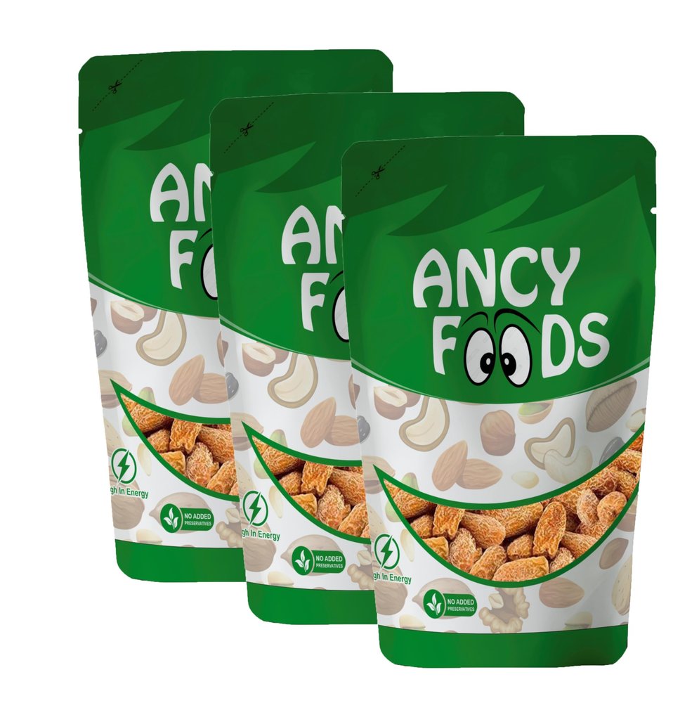Ancy Peela Chuara 600 Grams (200 Grams X 3) - Traditional Yellow Dry Dates | Peela Sukha Khajoor Known For Their Natural Sweetness | Widely Used in Indian Kitchens for Sweets, Kheer, and Health Recipes | Gives Energy & Fiber Source