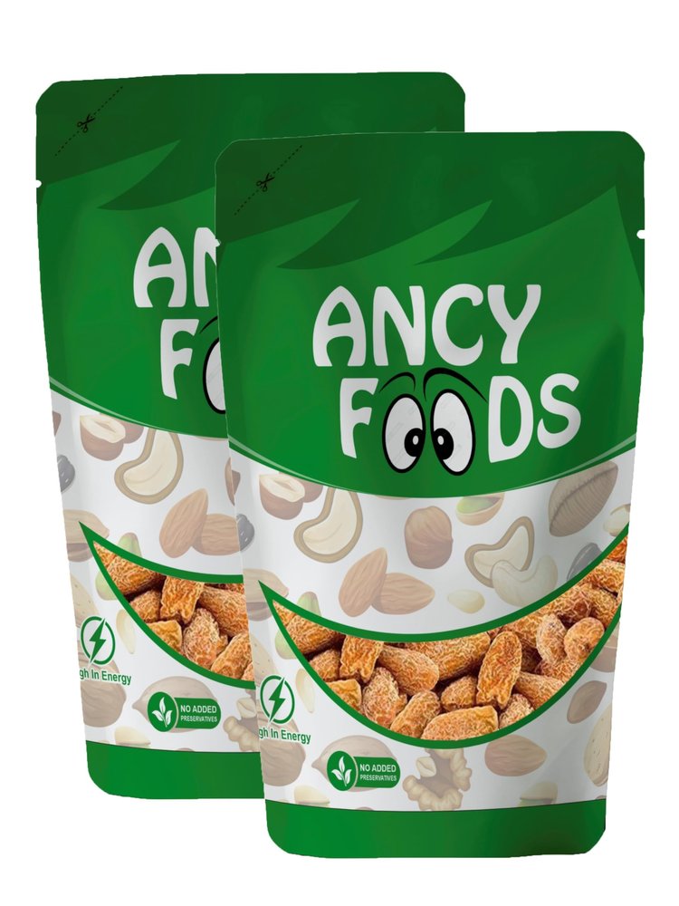 Ancy Foods Dried Fruits Nuts And Seeds (Dried Chuara/Peela Sukha Khajoor, 400g (2x200g))