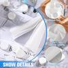 Compressed Towels Toilet Paper Tablets Mini Face Towel Cotton Travel for Beauty & Outdoors Hiking Hotel, Washcloth Disposable Portable Coin Tissues Pack of 5 view 3