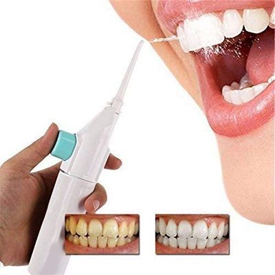 BANCROFT Water Flosser Air Technology Teeth Cleaner, Oral Irrigator, Removes Plaque, Food Debris, Healthy Gums, Convenient Use