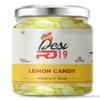 Desi RJ19 Natural and Tasty Lemon Flavoured Candy, Sweet and Tangy Lemon Goli | Lemon Candy Jar Pack, 400gm view 1