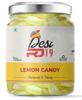 Desi RJ19 Natural and Tasty Lemon Flavoured Candy, Sweet and Tangy Lemon Goli | Lemon Candy Jar Pack, 200gm view 1
