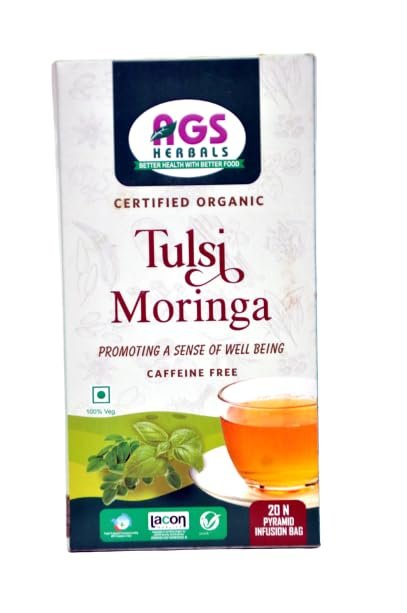AGS Herbals Tulsi Moringa Tea