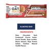 OATMAX PROTEIN OAT BAR- NUTRITION ALMOND CHOCO BAR- PACK OF 5 (40 GM EACH) 12.5 GM HIGH PROTEIN, FIBER, VITAMINS & MINERALS, NO PRESERVATIVES, 100% VEG, NO ADDED SUGAR, FOR ENERGY, FITNESS (ALMOND CHOCO) view 3