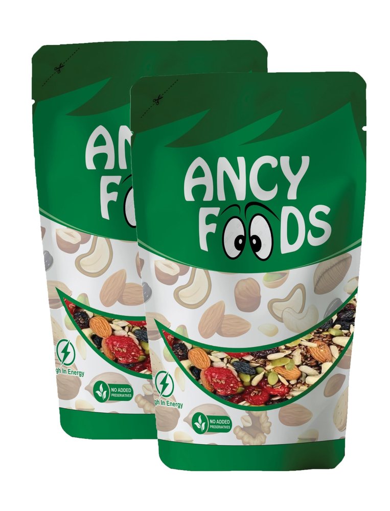 Ancy Foods Dried Fruits Nuts And Seeds (Dried Trail Mix/Breakfast, 400g (2x200g))