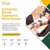 19.ten Wrist Support Band for Office Computer Keyboard Mouse Laptop PC Gaming Wrist Pain Relief Band (Black) view 4