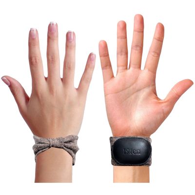 19.ten Wrist Support Band for Office Computer Keyboard Mouse Laptop PC Gaming Wrist Pain Relief Band (Brown)