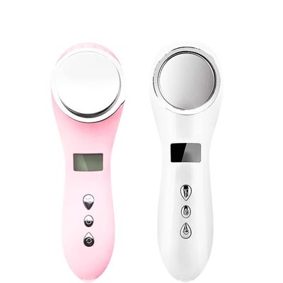 Abgrow Handheld Face Massager with EMS, Hot & Cold Mode for Skin Tightening & Rejuvenation, Wrinkle Removal, Massage