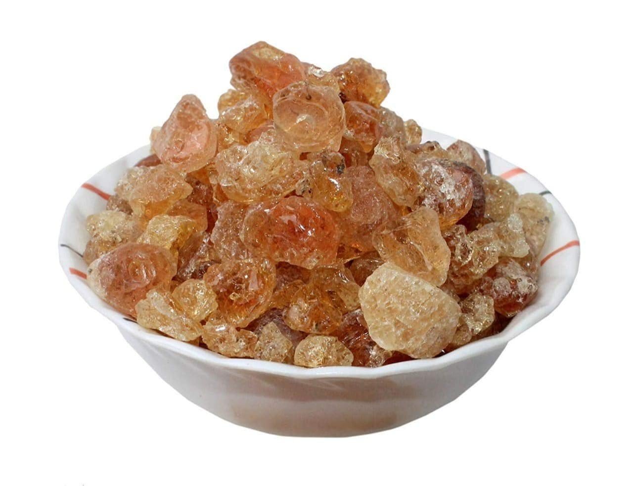 Shine Organic Arabic Gum Crystals | Gond Batan | - (100 GM) Babool Gond for Ladoo Pure & Fresh