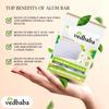 Ved Baba Shaving Alum Bar - 100g (PACK OF 4) | Alum Block | Fitkari Stone Bar | Phitkari Alum Stone For Face, Underarms, Skin Tightening, After Shaving, Water Purification | Gentle,Effective & Natural view 4