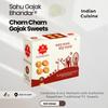 SAHU GAJAK BHANDAR Cham Cham Gajjak Sweets 800g (2 Boxes Each 400g) | Til Barfi Chikki | Indian Mithai | Malai Gazak | Rajasthani Tilli Burfee view 4