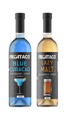 Fruitaco Blue Curacao Malt Combo Mocktail, 750Ml each, Liquid