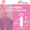 Dr. Morepen Exygra Condoms- Ultra-thin, Lubricated, Extra Dotted, Bubblegum Flavour 10 count view 2