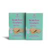 Atmosphere Studio Almond Crackers - Grain Free Guilt Free Crackers with a touch of Salt, Tasty Healthy Snacks, Gluten-Free Snacks (SEA SALT), 120 Grams, Pack of 2 view 1