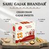 SAHU GAJAK BHANDAR Cham Cham Gajak Sweets 700g | Til Sweet | Gajjak | Gazak | Sesame Chikki Mithai | Gazak Barfi | Made with Cow Ghee view 4