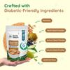 DiabeSmart Diabetic Almond Cookies(2X200G)|Sugar Free Biscuits for Diabetic|Low Gi No Maida Digestive Biscuits With Ayurvedic Ingredients|0Sugar Diabetic Cookie|Baked Healthy Diabetic Snack,400 Grams view 4